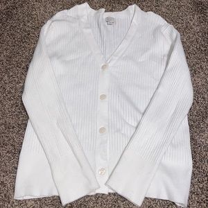 A New Day White Cardigan